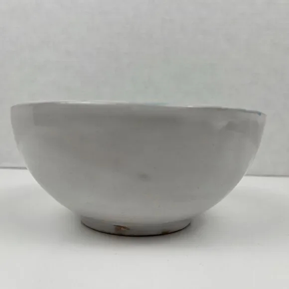 Desimone Italy Pottery Bowl Vintage MCM Hand Painted Cow Art 6.25 Inch - Picture 6 of 11